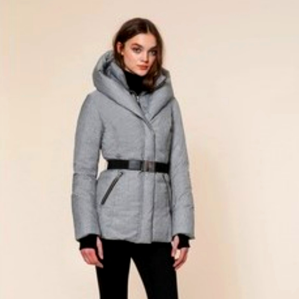 Soia & Kyo belted down coat